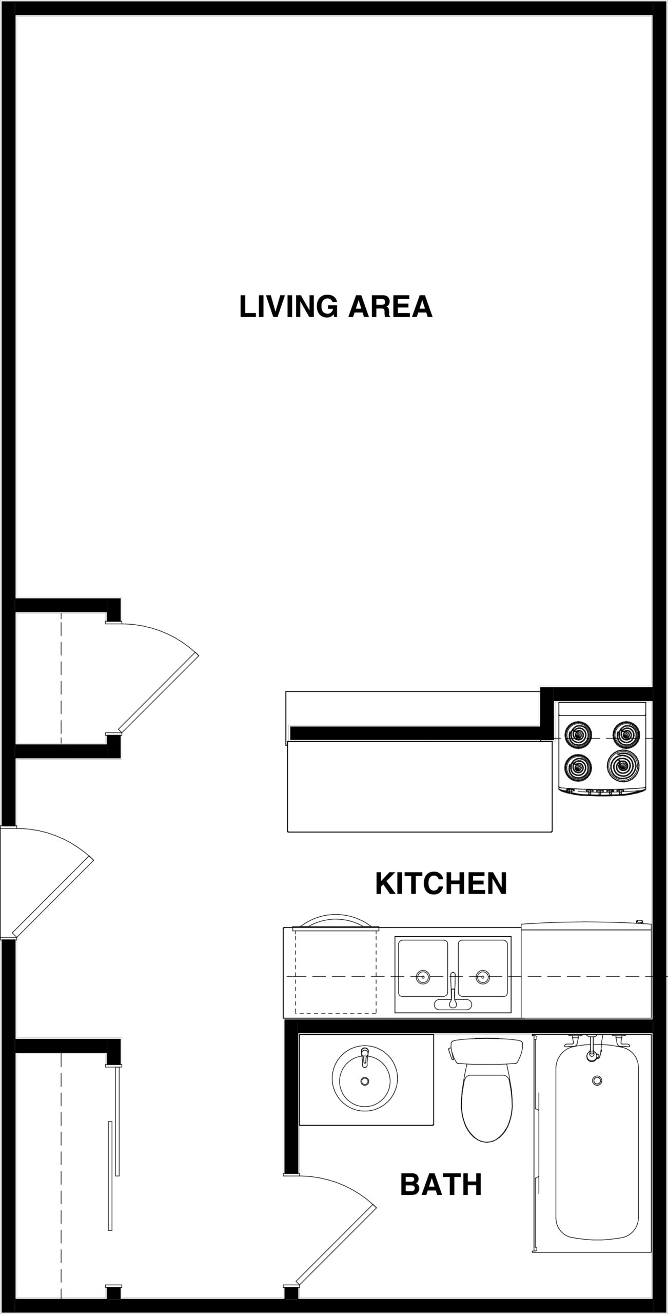 Studio Apartment - Oklahoma City